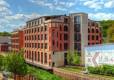 Ehemalige M�belstoffweberei Michael Max und Moritz Goeritz - Image By Rei R. Hanauska